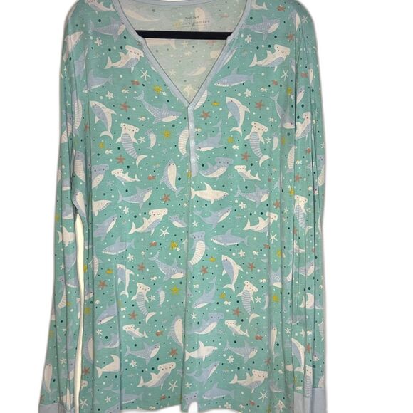 Little Sleepies Shark Soiree Bamboo Viscose XXL - Picture 4 of 4